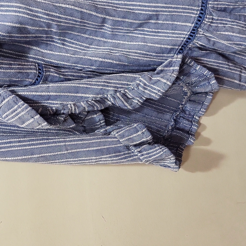 Tunic BLOUSE RUFFLE SLEEVES - Picture 3 of 5